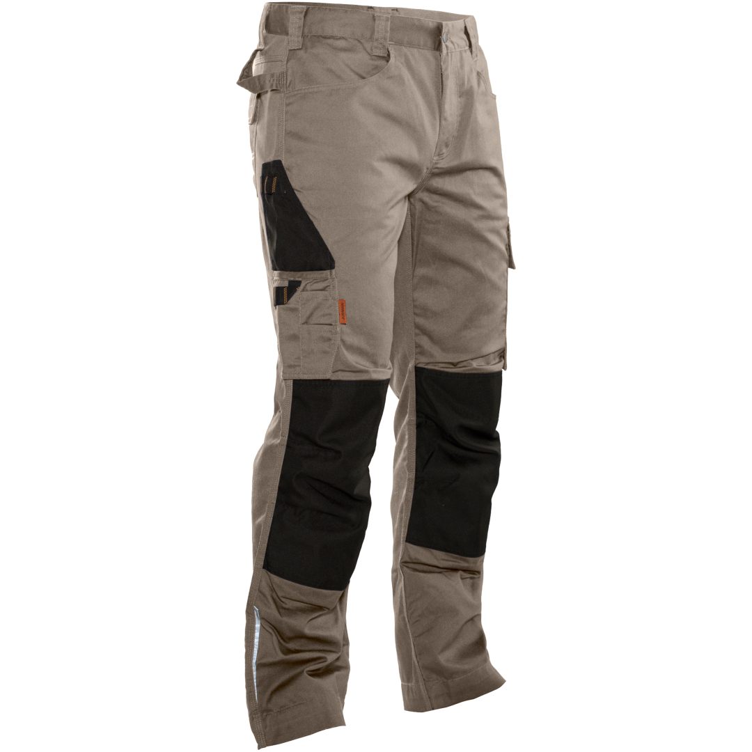 Servicebukser 2321 Practical Khaki/Sort Jobman C42