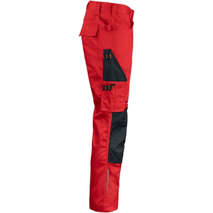 Servicebukser 2321 Practical Rød/Sort Jobman C42 – billede 4