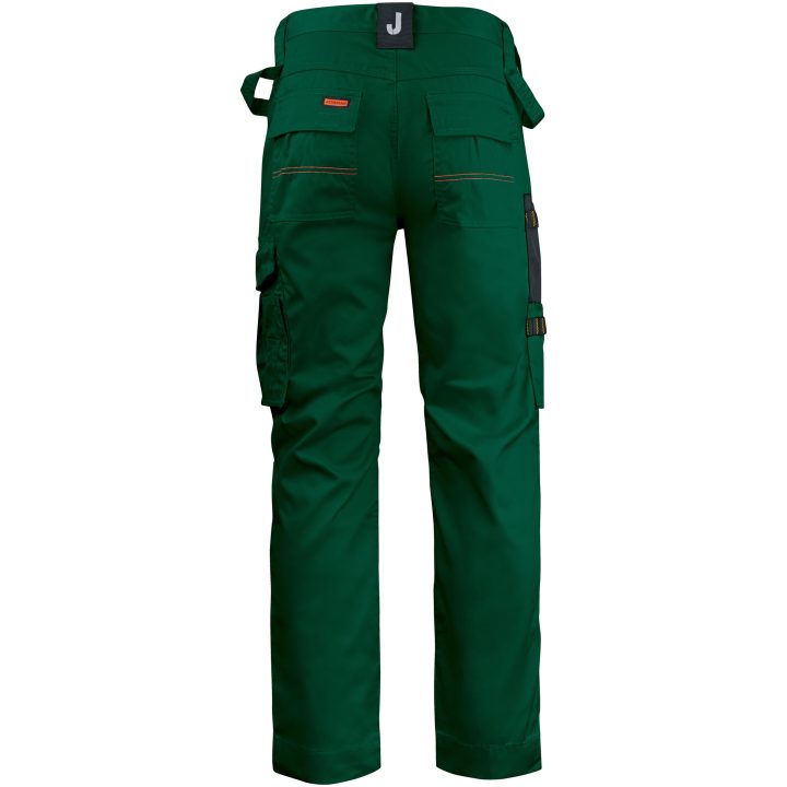 Servicebukser 2321 Practical Skovgrøn/Sort Jobman C42 – billede 3