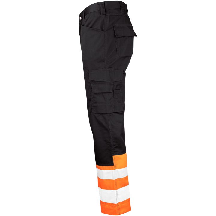 Servicebukser Hi-Vis 2314 Practical Sort/Orange Jobman C42 – billede 2