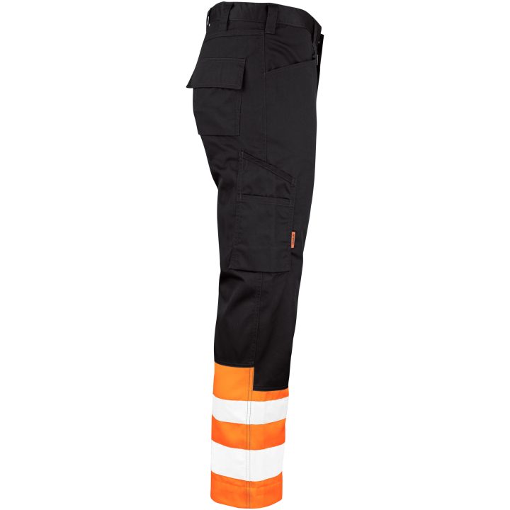 Servicebukser Hi-Vis 2314 Practical Sort/Orange Jobman C42 – billede 4