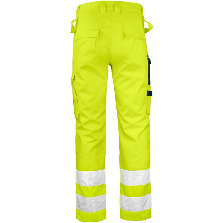 Servicebukser Hi-Vis 2378 Practical Gul/sort Jobman C46 – billede 3