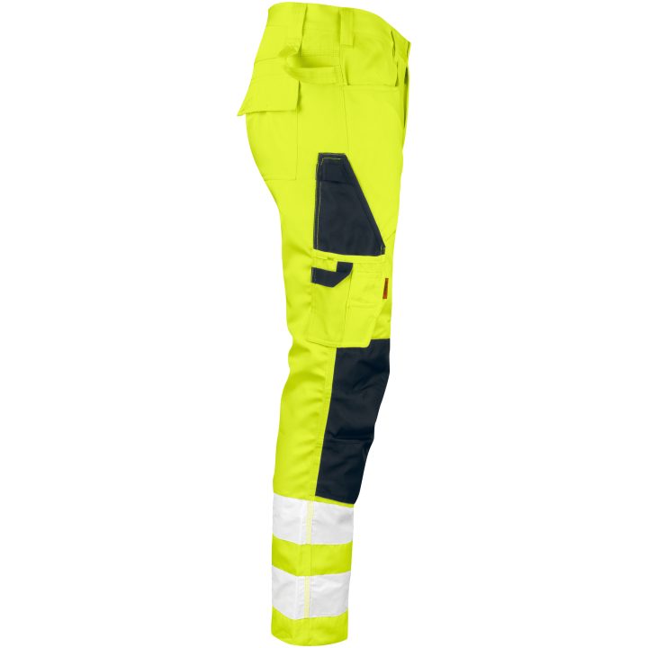 Servicebukser Hi-Vis 2378 Practical Gul/sort Jobman C46 – billede 4
