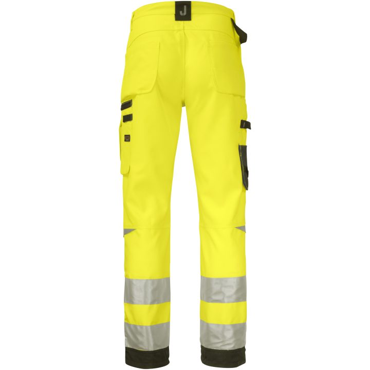 Servicebukser Star Hi-Vis 2221 Technical Gul/sort Jobman C146 – billede 2