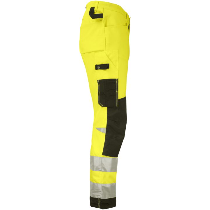 Servicebukser Star Hi-Vis 2221 Technical Gul/sort Jobman C146 – billede 3