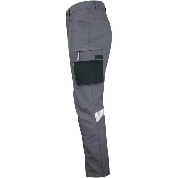 Servicebukser Stretch 2194 Advanced Mørkegrå/Sort Jobman C146 – billede 2