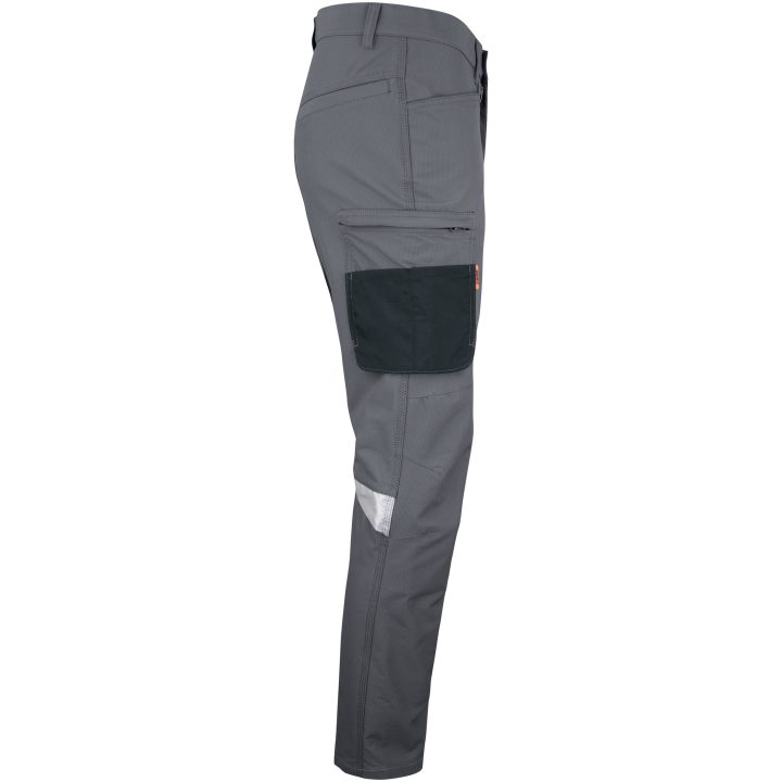 Servicebukser Stretch 2194 Advanced Mørkegrå/Sort Jobman C146 – billede 4