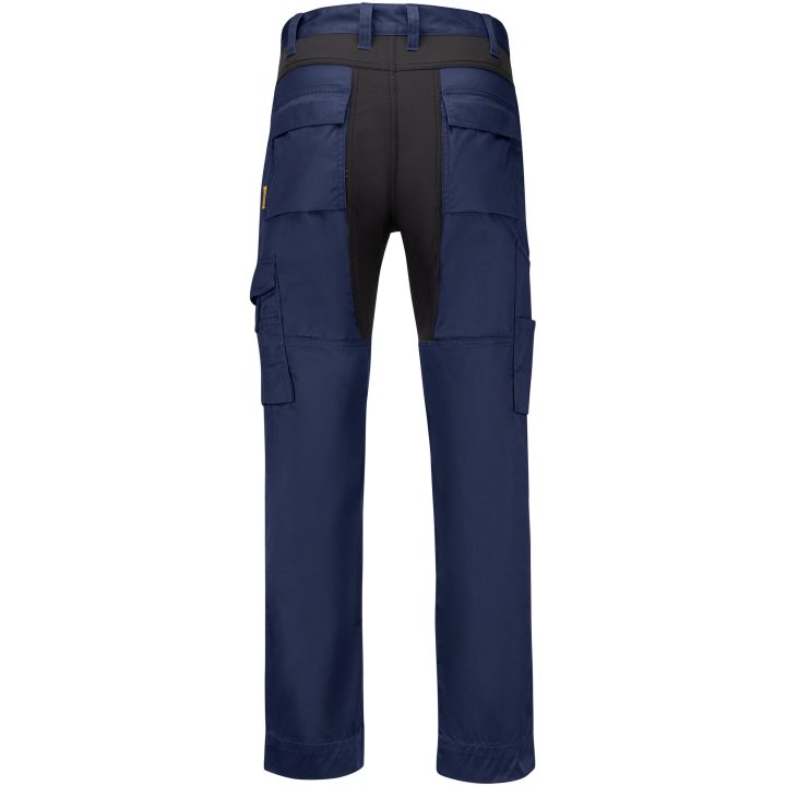 Servicebyxa 2317 Stretch Marinblå Svart Jobman – billede 3