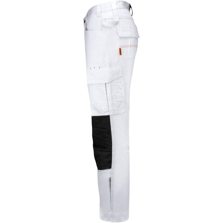 Servicebyxa 2321 Vit Svart Jobman – billede 2