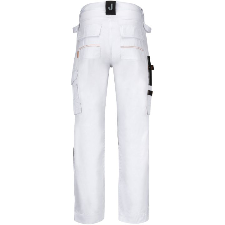 Servicebyxa 2321 Vit Svart Jobman – billede 3