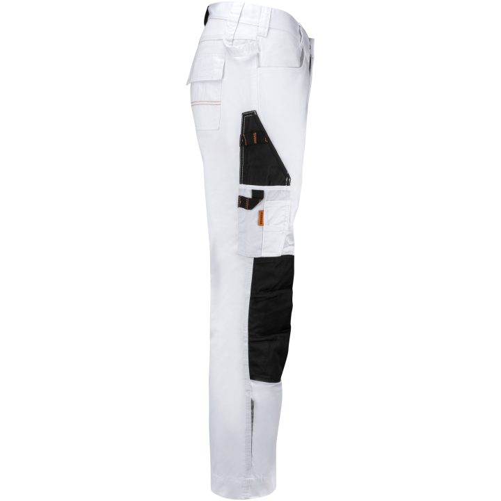 Servicebyxa 2321 Vit Svart Jobman – billede 4