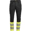 Servicebyxa 2328 Stretch Varsel Svart Gul Jobman – miniature 1