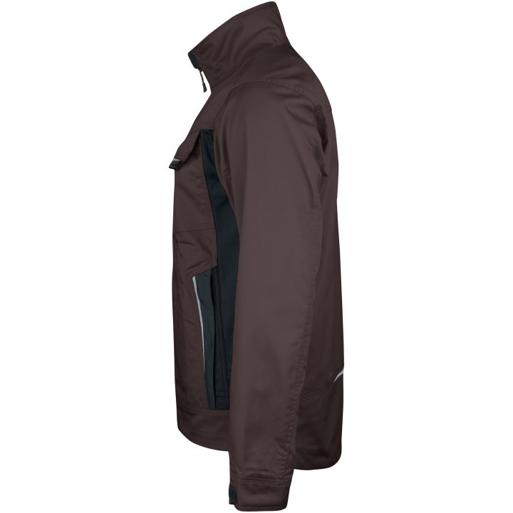 Servicejakke 1327 Practical Brun Jobman XXL – billede 3