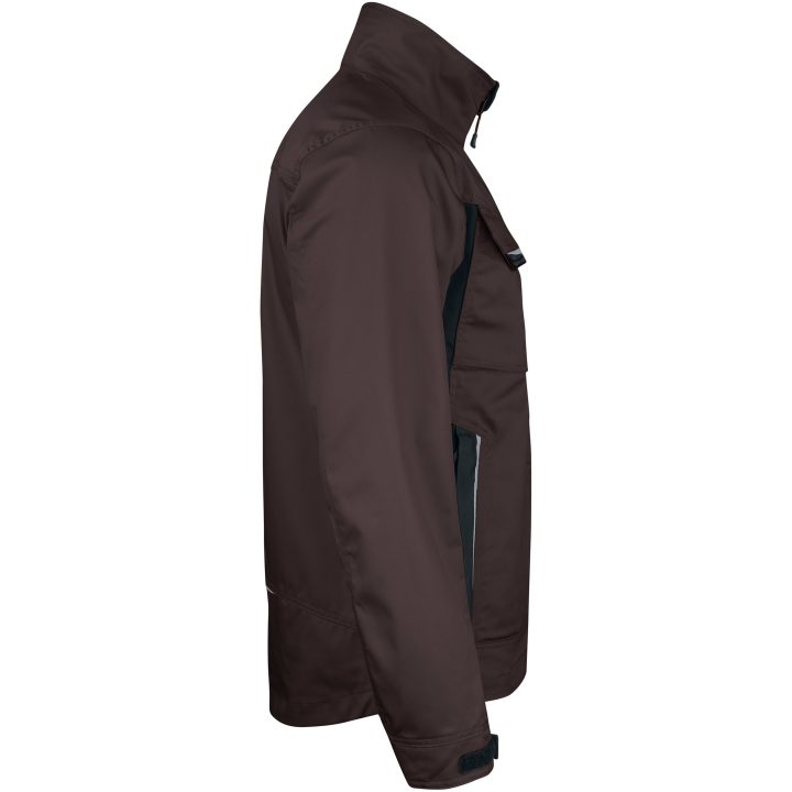 Servicejakke 1327 Practical Brun Jobman XXL – billede 4
