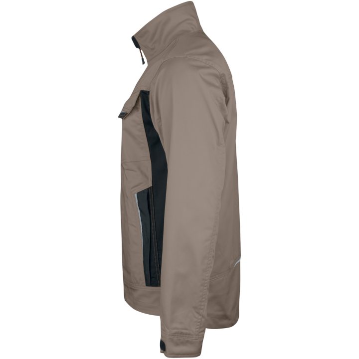 Servicejakke 1327 Practical Khaki Jobman XXXL – billede 3
