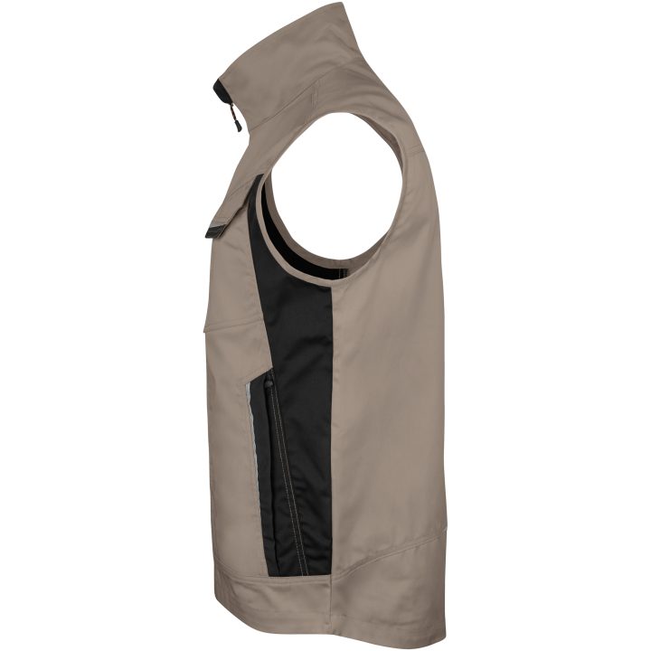 Servicevest 7507 Practical Khaki Jobman XXXL – billede 2