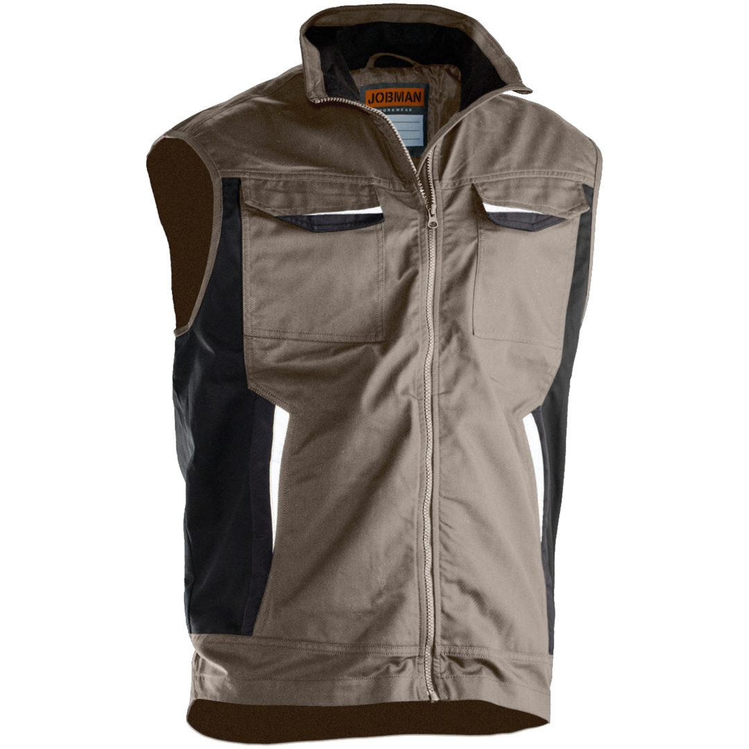 Servicevest 7507 Practical Khaki Jobman XXXL