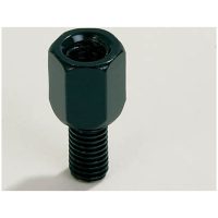 SHIN YO Mirror Adapter Black M10 Right On Bolt M8 Right
