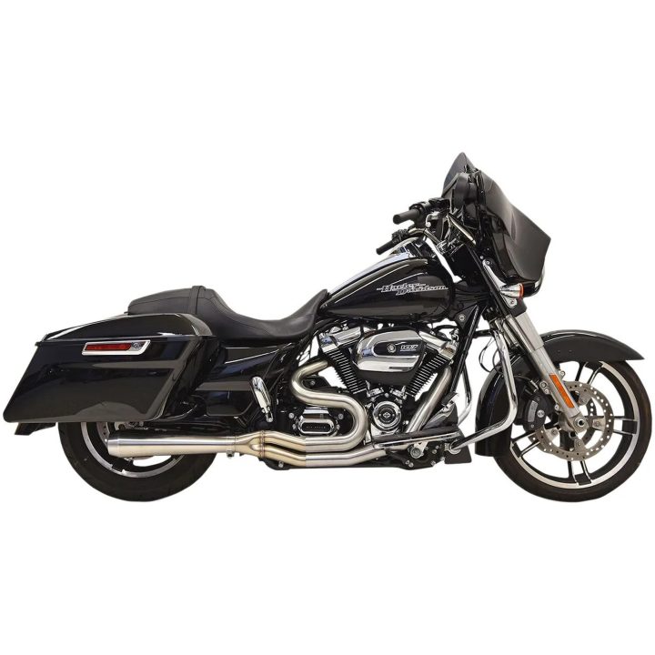 SHORT ROAD RACE III Harley-Davidson 2-INTO-1 BASSANI XHAUST Megafon – billede 2