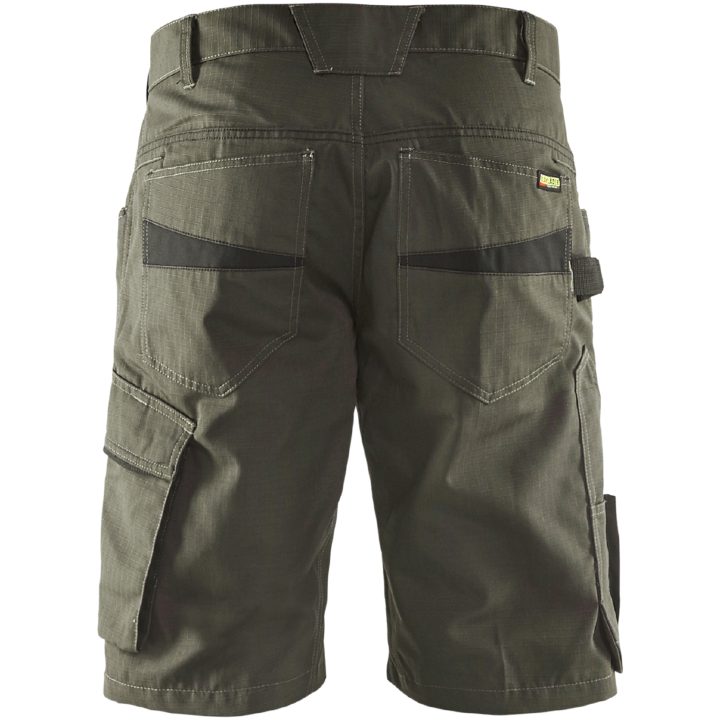 Shorts 14991330 Grøn / Sort BLÅKLÄDER SHORTS 14991330 OLIV/SVART 44 – billede 2