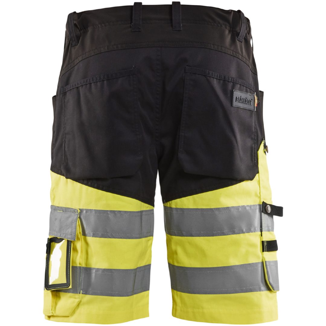 Shorts 15411811 Sort / Hivisgul BLÅKLÄDER SHORTS 15411811 SORT/GUL 44 – billede 2