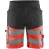 Shorts 15411811 Sort / Hivisrød BLÅKLÄDER SHORTS 15411811 SORT/VAR 44 – miniature 1