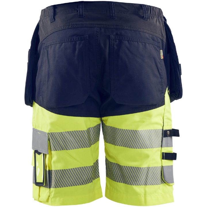 Shorts 15961811 Marine / Hivisgul BLÅKLÄDER SHORTS – billede 2