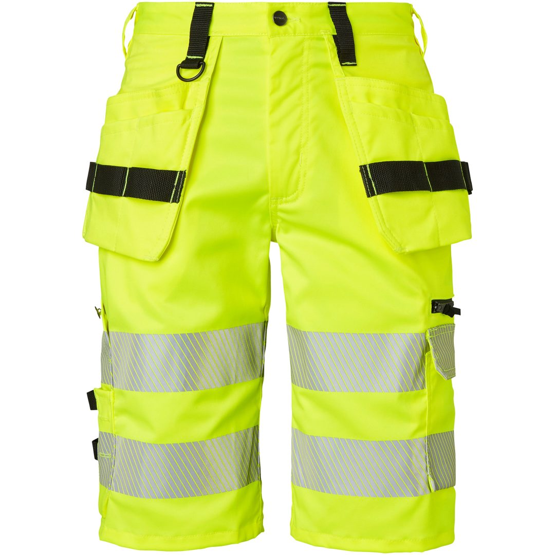 Shorts 304 Håndværker Fluorescerende Gul Top Swede C44