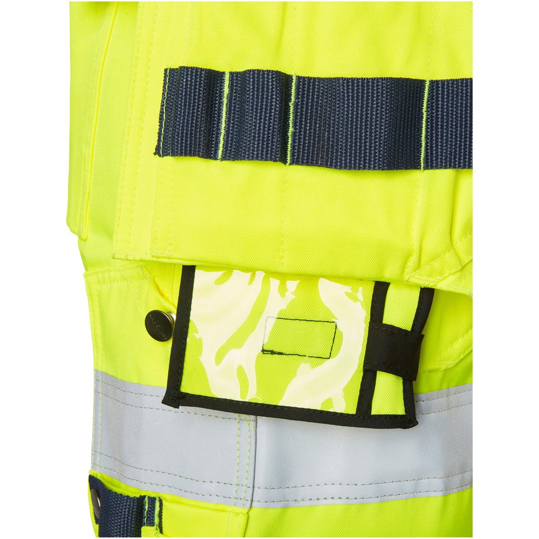 Shorts Craftsmen Polyester Fluorescerende Gul Top Swede C44 – billede 5