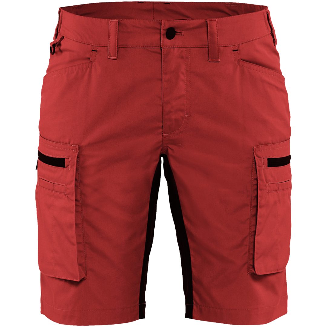 Shorts dame 71491845 Rød / Sort BLÅKLÄDER SHORTS 71491845 RØD/SORT 30