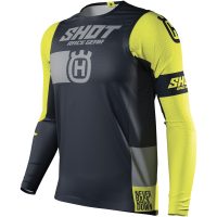 Shot Cross Trøje Husqvarna Grå/Gul