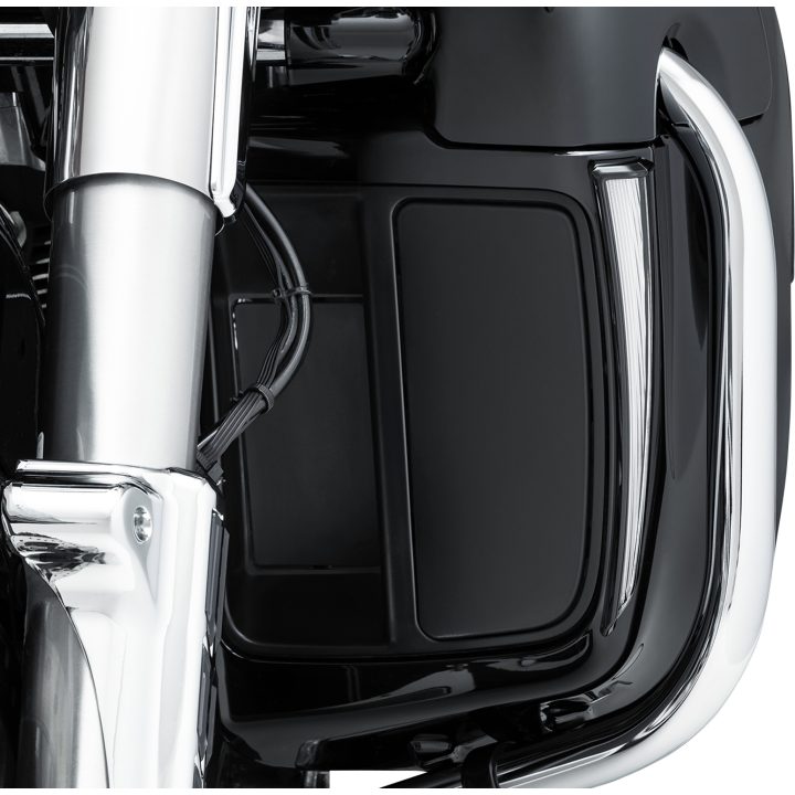 Side Cover Fang Lower Clear/Black CIRO Accentbelysning – billede 3