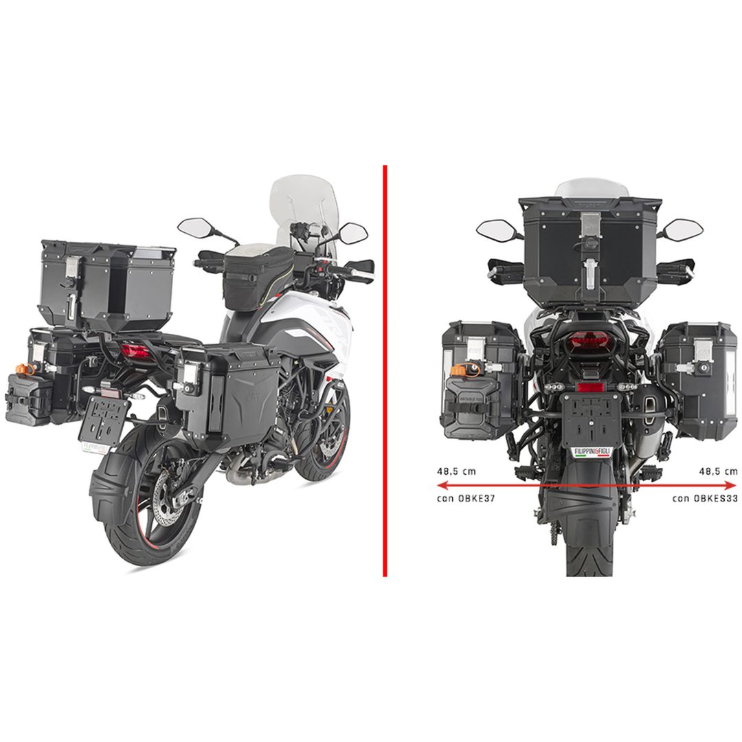 Side taskeholder PL ONE-FIT Givi Trekker Outback MONOKEY® CAM-SIDE