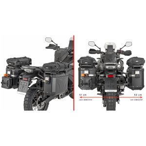 Side taskeholder PL ONE-FIT MONOKEY CAM-SIDE Givi