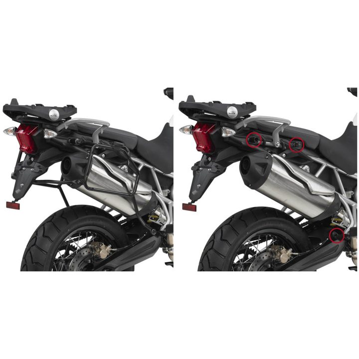 Side taskeholder Tubular MONOKEY RETRO FIT Givi MONOKEY / RETRO FIT – billede 2