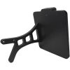 Sidemonteret nummerpladeholder Hvid/Sort HEINZ BIKES Baglygte/Nummerpladelys – miniature 3