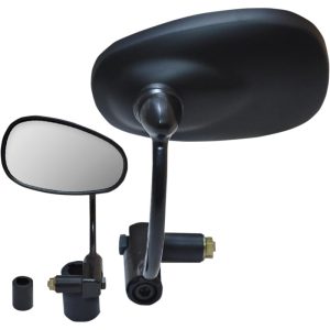 Sidespejl Bar-end Sort PARTS UNLIMITED
