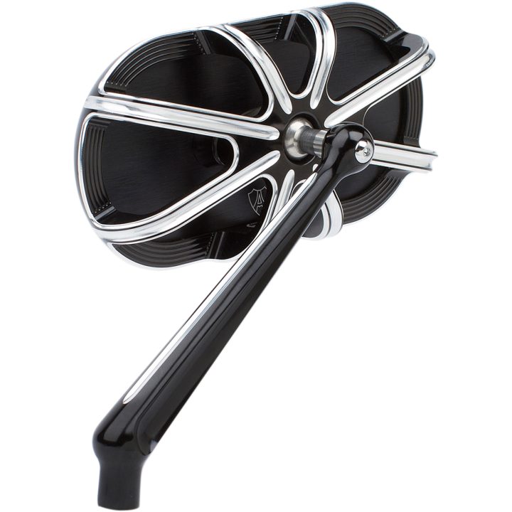 Sidespejl Caged Series Krom/Blank Sort Aluminium ARLEN NESS Spejl – billede 3