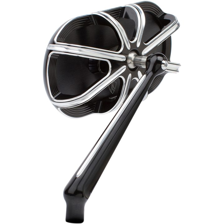 Sidespejl Caged Series Krom/Blank Sort Aluminium ARLEN NESS Spejl – billede 2