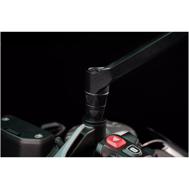 Sidespejl Stratos Sort Aluminium GILLES TOOLING – billede 8