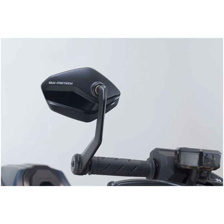 Sidespejl til styrender Anodiseret Sort SW-MOTECH – billede 5