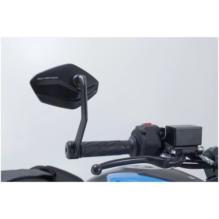 Sidespejl til styrender Anodiseret Sort SW-MOTECH – billede 6