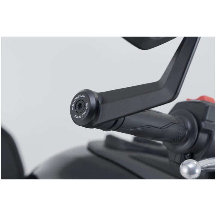 Sidespejl til styrender Anodiseret Sort SW-MOTECH – billede 7