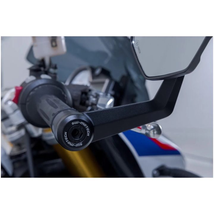 Sidespejl til styrender Anodiseret Sort SW-MOTECH – billede 4