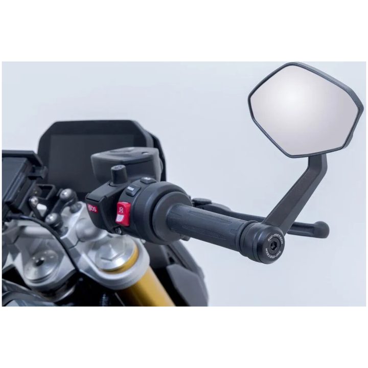 Sidespejl til styrender Anodiseret Sort SW-MOTECH – billede 4