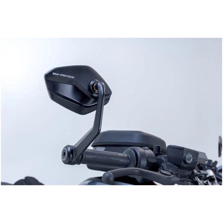 Sidespejl til styrender Anodiseret Sort SW-MOTECH – billede 5