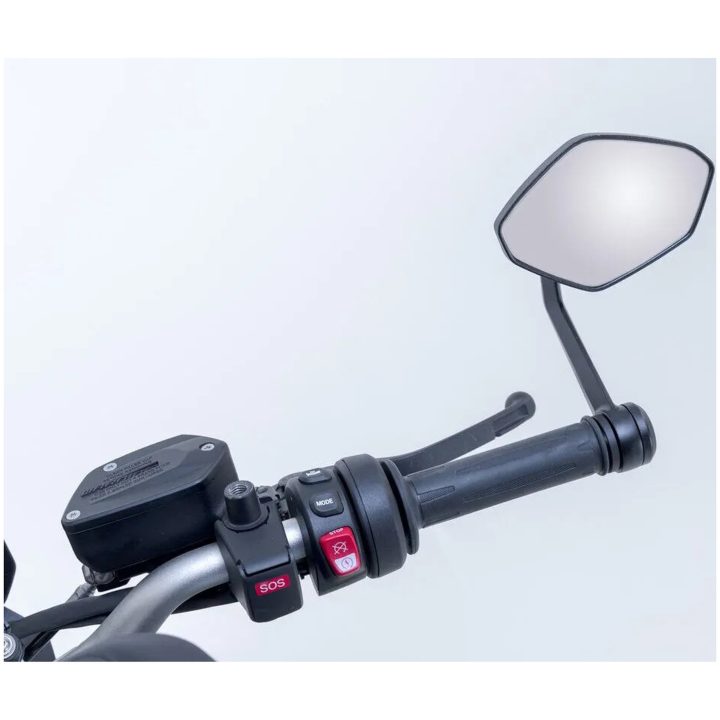 Sidespejl til styrender Anodiseret Sort SW-MOTECH – billede 6