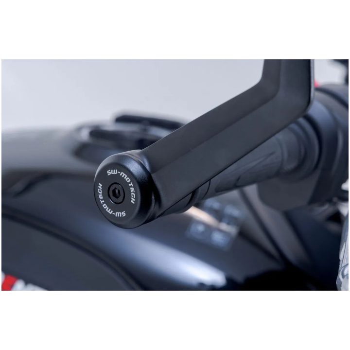 Sidespejl til styrender Anodiseret Sort SW-MOTECH – billede 6