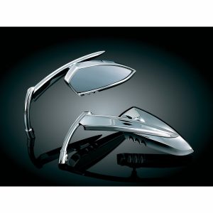 Sidespejle Scythe Sølv/Krom Aluminium KURYAKYN