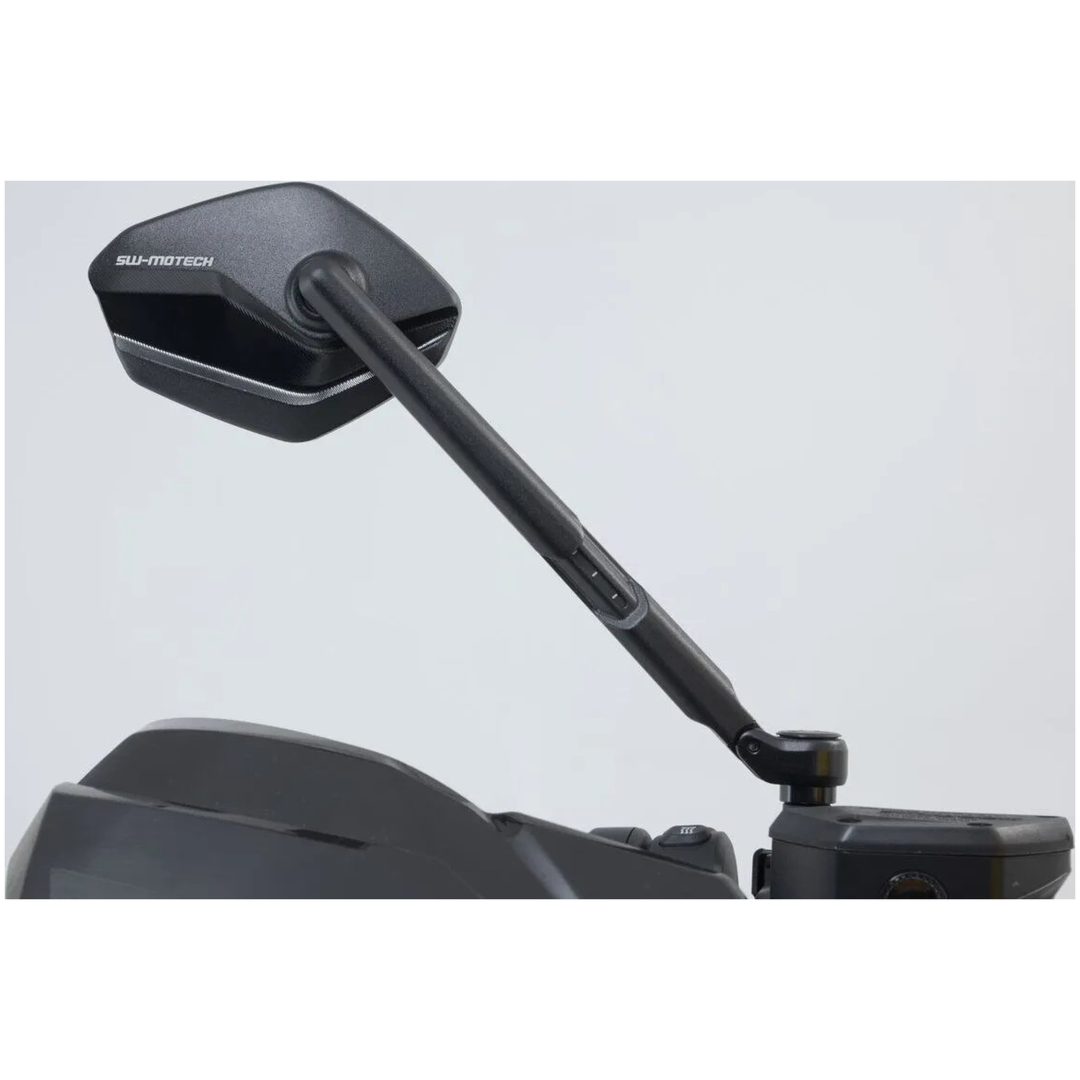 Sidespejlsæt Sport Sort Aluminium SW-MOTECH – billede 3